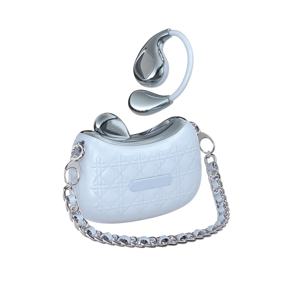KTX-805651 YX46 Wireless Earbuds with LED Battery Indicator and Stylish Beauty Bag Case