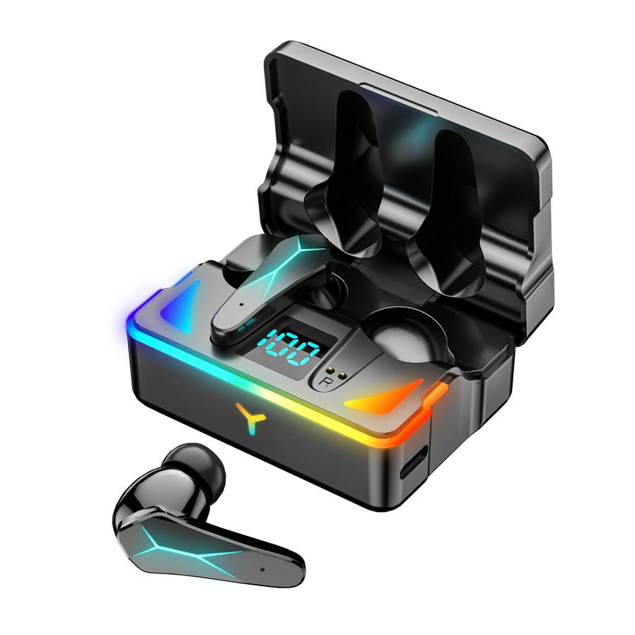 KTX-595859 Wireless Bluetooth Sporting Headphones with Stereo Sound and Voice Control - In-ear TWS Design