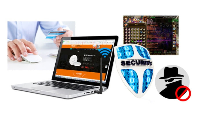 KTX-141907 USB 2.0 Mini WiFi Adapter, 300 Mbps Wireless Receiver with 802.11n Support