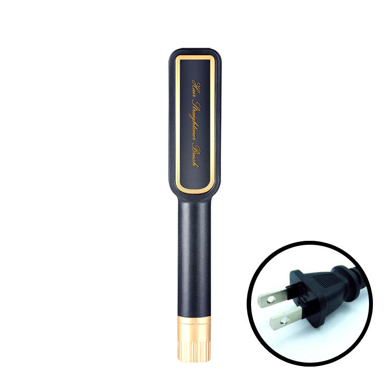 KTX-090771 Ceramic Hair Straightener with Adjustable Temperature Control for Wet and Dry Use