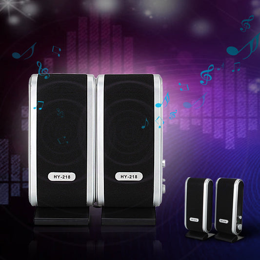 KTX-610515 Compact USB Mini Speaker with 2x3W Output Power and 150Hz-20kHz Frequency Response