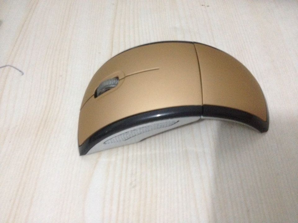 KTX-172371 Folding Wireless Optical Mouse with 1600 DPI and 10m Range in Multiple Colors