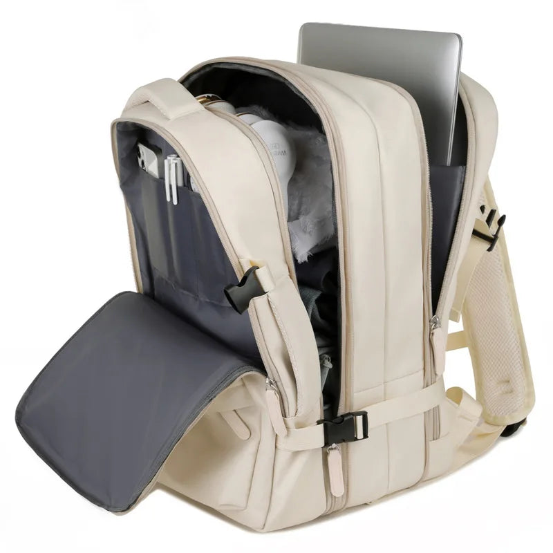 KTX-654227 Durable Unisex Zipper Closure Tote Bag and Versatile Backpack for Everyday Use
