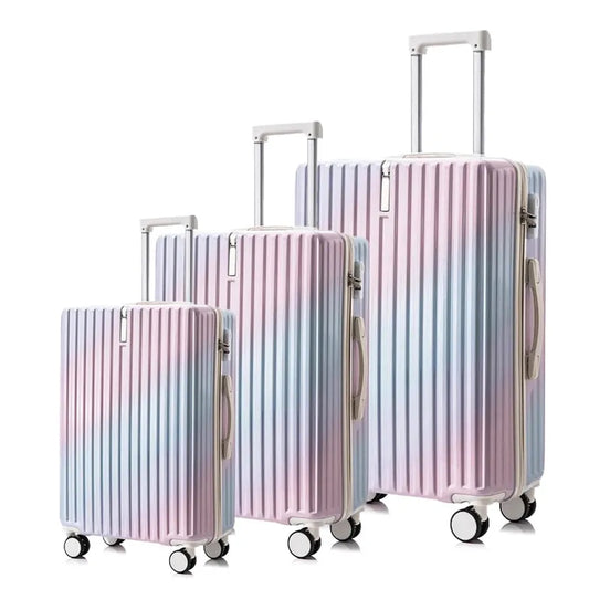 KTX-407059 Lightweight ABS Cabin Luggage Trolley Suitcase Set - Available in 20, 24, 28 inch Options