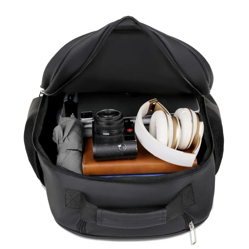 KTX-946835 High Capacity Casual Laptop Backpack with Pull Rod and Wheels for Outdoor Use