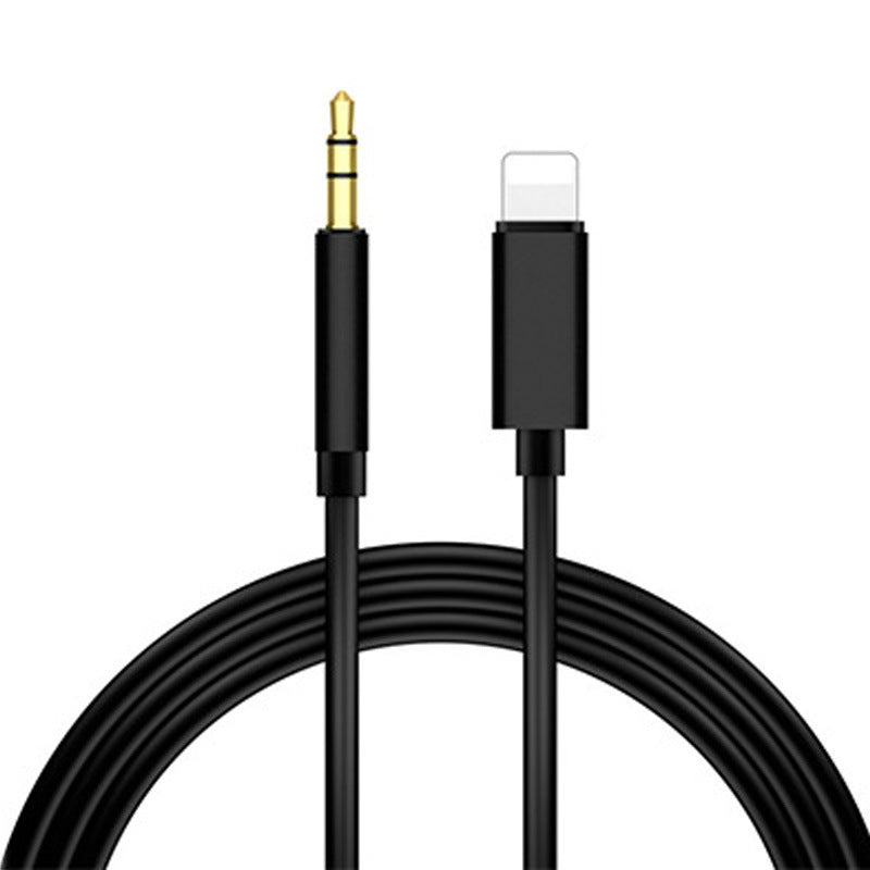 KTX-774931 3.5mm Audio Cable for Mobile Phones and Car Audio - 1 Meter, Gold-Plated Tinned Copper, Available in Pink, Gold, Black, Silver