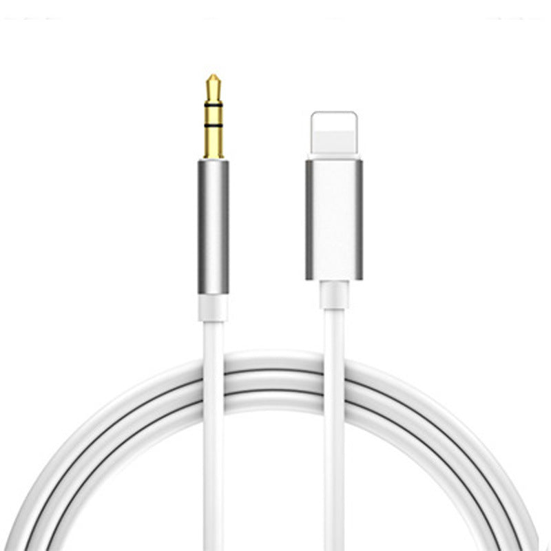 KTX-774931 3.5mm Audio Cable for Mobile Phones and Car Audio - 1 Meter, Gold-Plated Tinned Copper, Available in Pink, Gold, Black, Silver