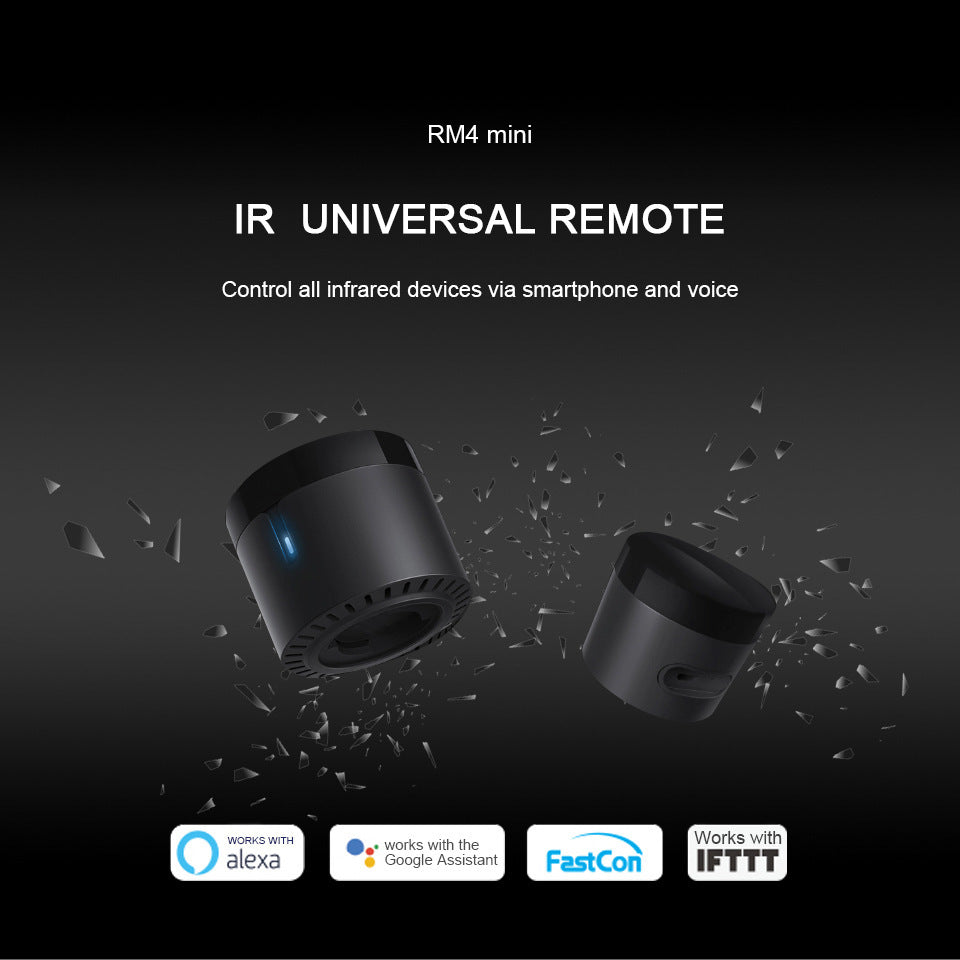 KTX-011987 Universal Mini Infrared WiFi Remote Control for Home Devices - Compatible with 50,000+ IR Products