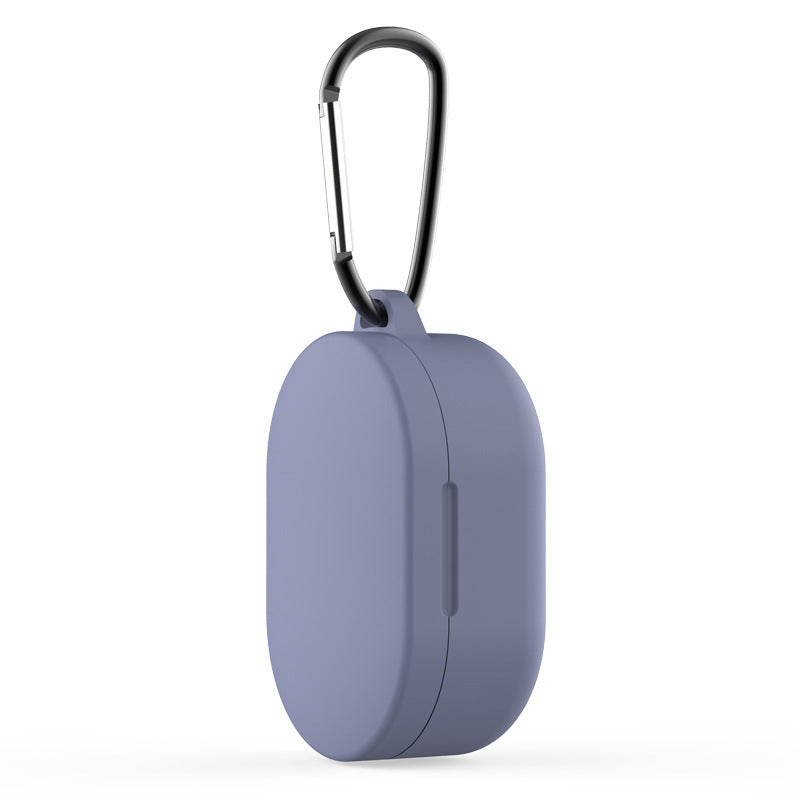 KTX-902675 Silicone Protective Cover for Xiaomi AirDots - Anti-Lost Design, Clamshell Style