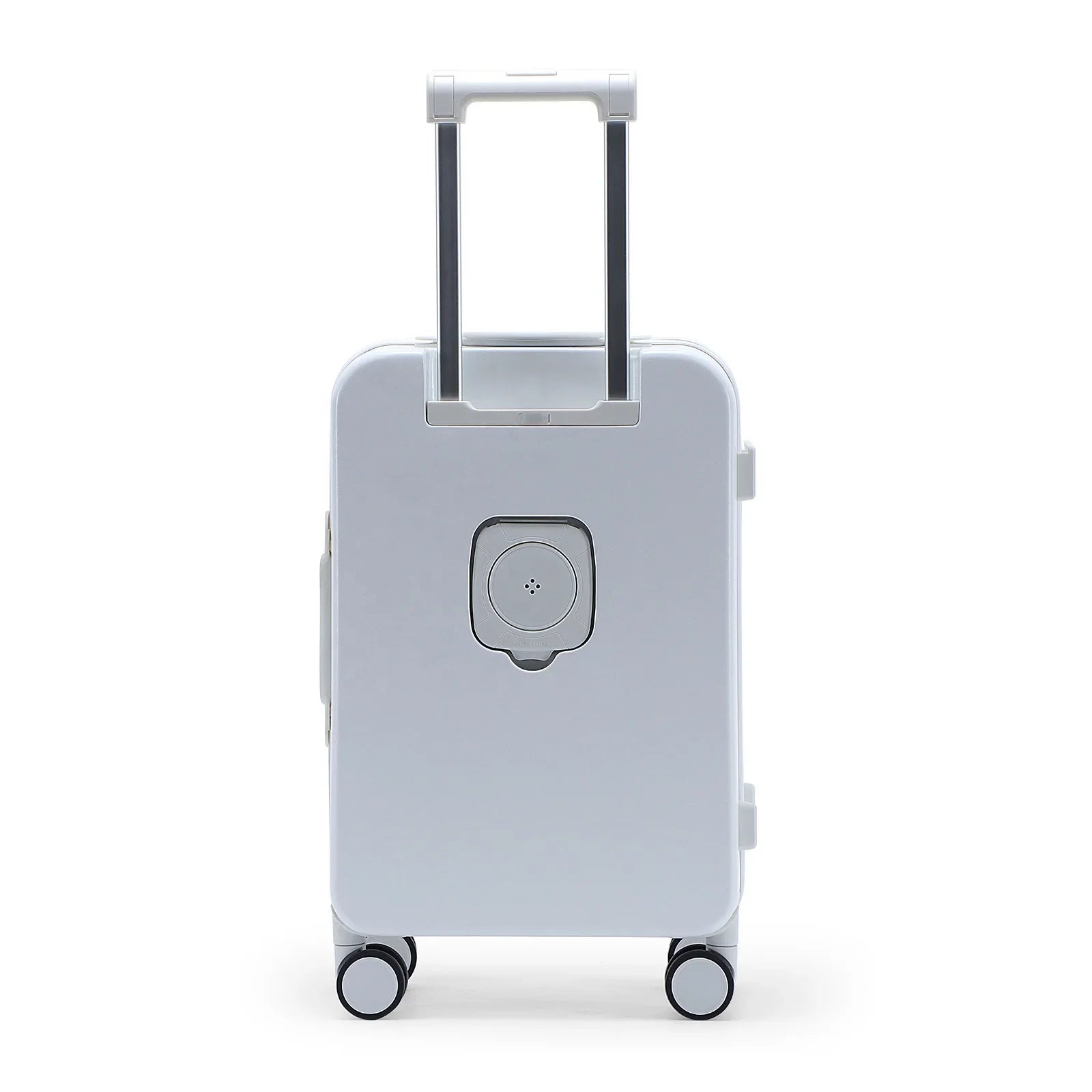 KTX-781011 Lightweight Cabin Trolley Suitcase with Laptop Compartment and Cup Holder