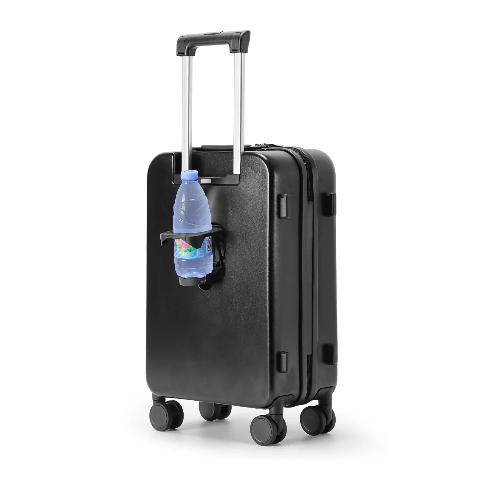 KTX-781011 Lightweight Cabin Trolley Suitcase with Laptop Compartment and Cup Holder