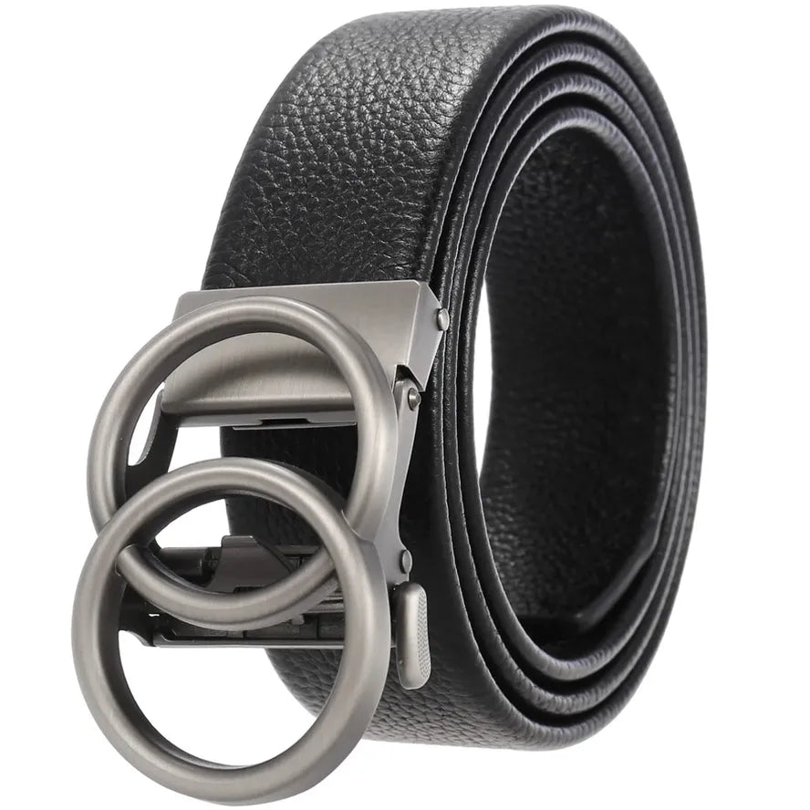 KTX-634451 Automatic Men's Belt in Genuine Leather with Luxury Finish