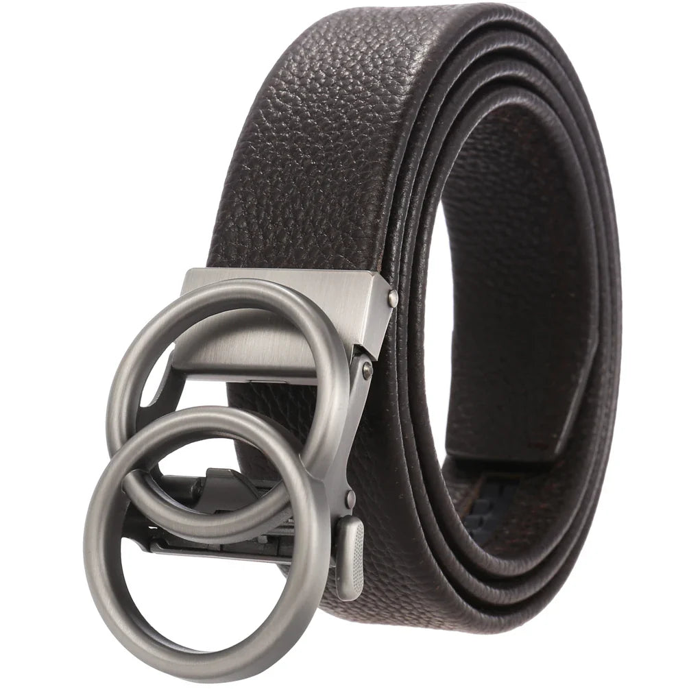 KTX-634451 Automatic Men's Belt in Genuine Leather with Luxury Finish