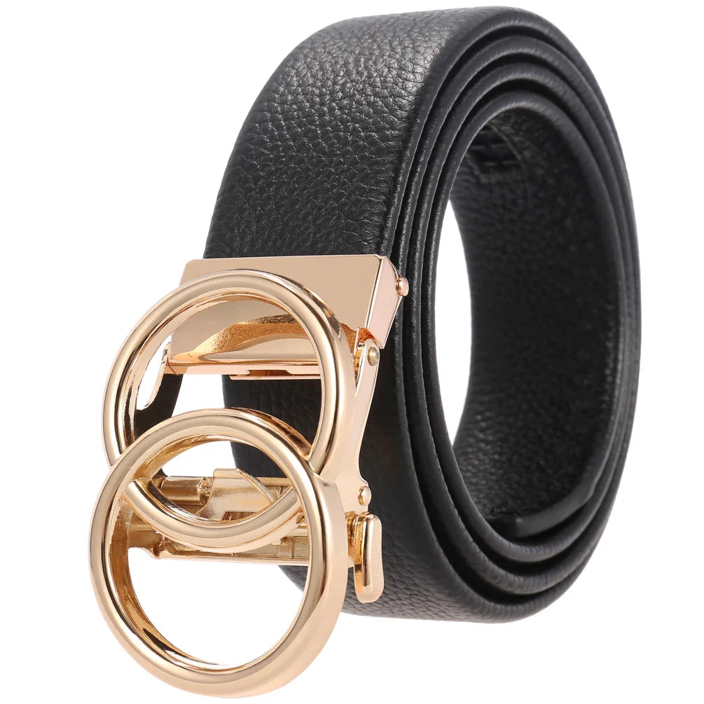 KTX-634451 Automatic Men's Belt in Genuine Leather with Luxury Finish