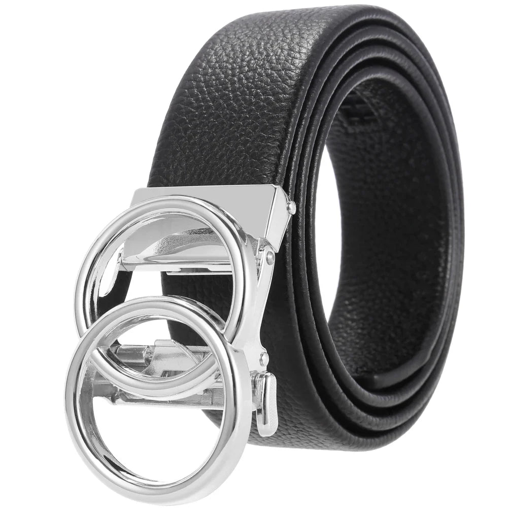 KTX-634451 Automatic Men's Belt in Genuine Leather with Luxury Finish
