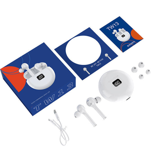 KTX-686803 Wireless Bluetooth Headset with True Stereo Chip and Long-Lasting Battery Life