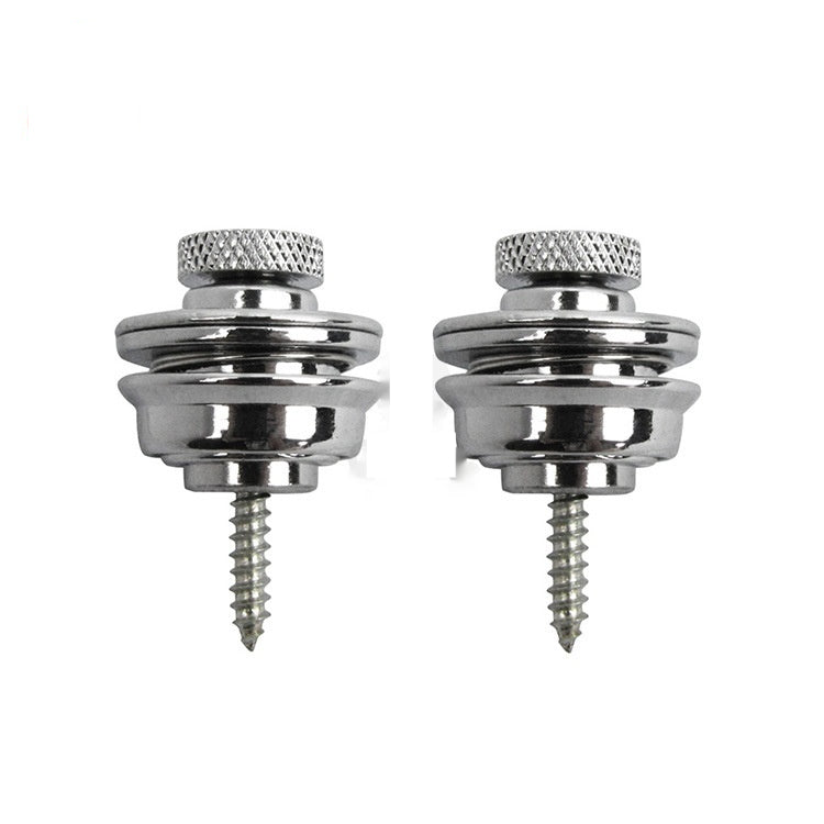KTX-893843 Non-slip Metal Back Strap Buckle for Electric Guitar and Bass