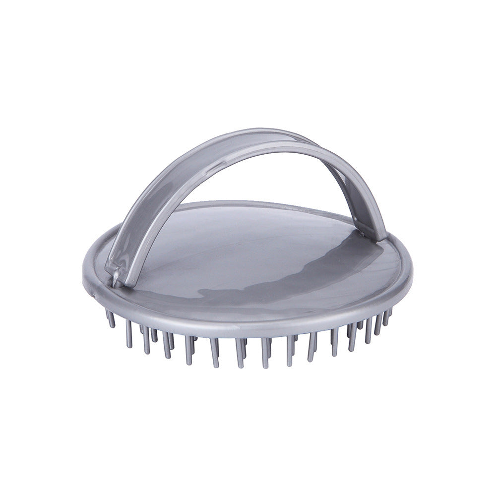 KTX-042195 Scalp Cleansing Dandruff Shampoo Brush - Lightweight PP Material, Available in Purple, Red, and Gray
