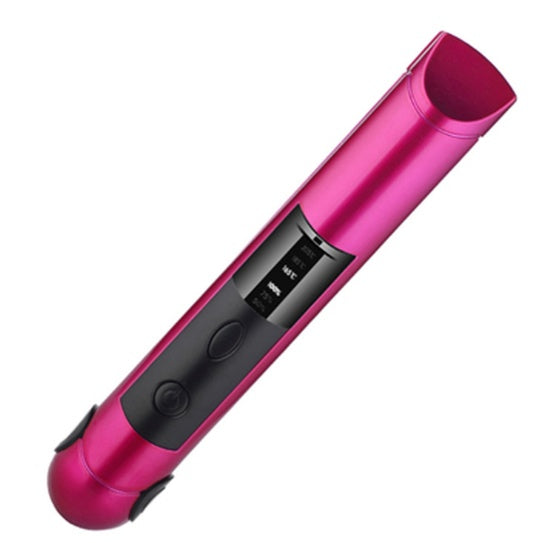 KTX-073811 Portable Mini Wireless Hair Straightener with USB Charging and Temperature Memory Function