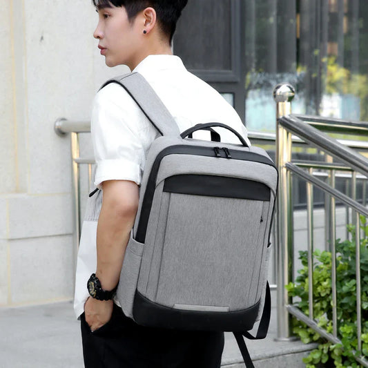 KTX-769491 Large USB Travel Laptop Backpack with Modern Design for Professionals and Students