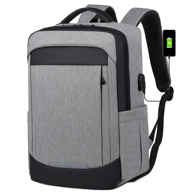 KTX-769491 Large USB Travel Laptop Backpack with Modern Design for Professionals and Students