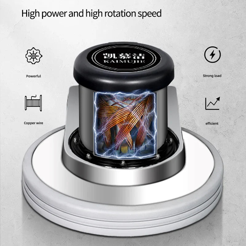 KTX-896467 18-Inch Multifunctional Floor Scrubber, 1500W Carpet Cleaning and Waxing Polishing Machine