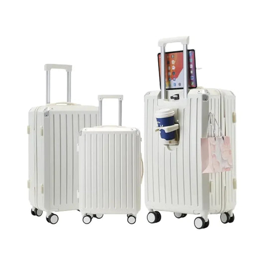 KTX-161875 Recyclable Travel Suitcase Set with Handle and Paper Tray for Convenient Packing