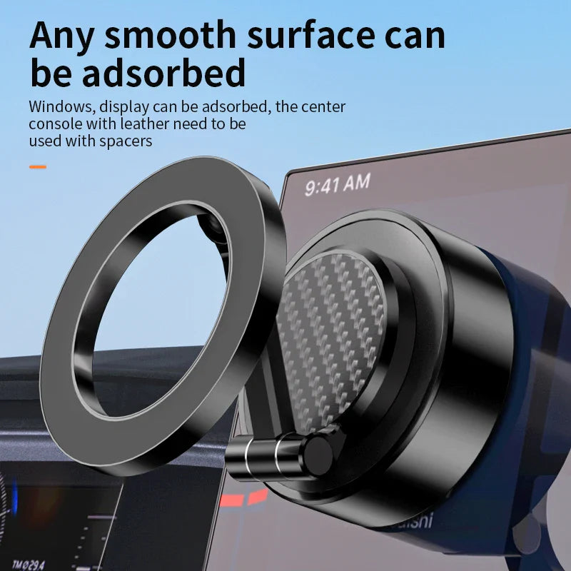 KTX-130771 360-Degree Rotating Foldable Vacuum Suction Phone Holder for Car, Wall, and Glass