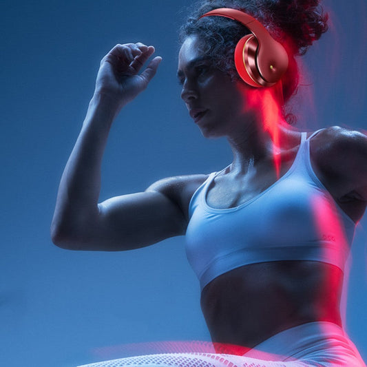 KTX-377683 Bluetooth Headset with Active Noise Cancellation and Stereo Sound, 40mm Speakers, Multi-Point Connectivity, Up to 10M Range