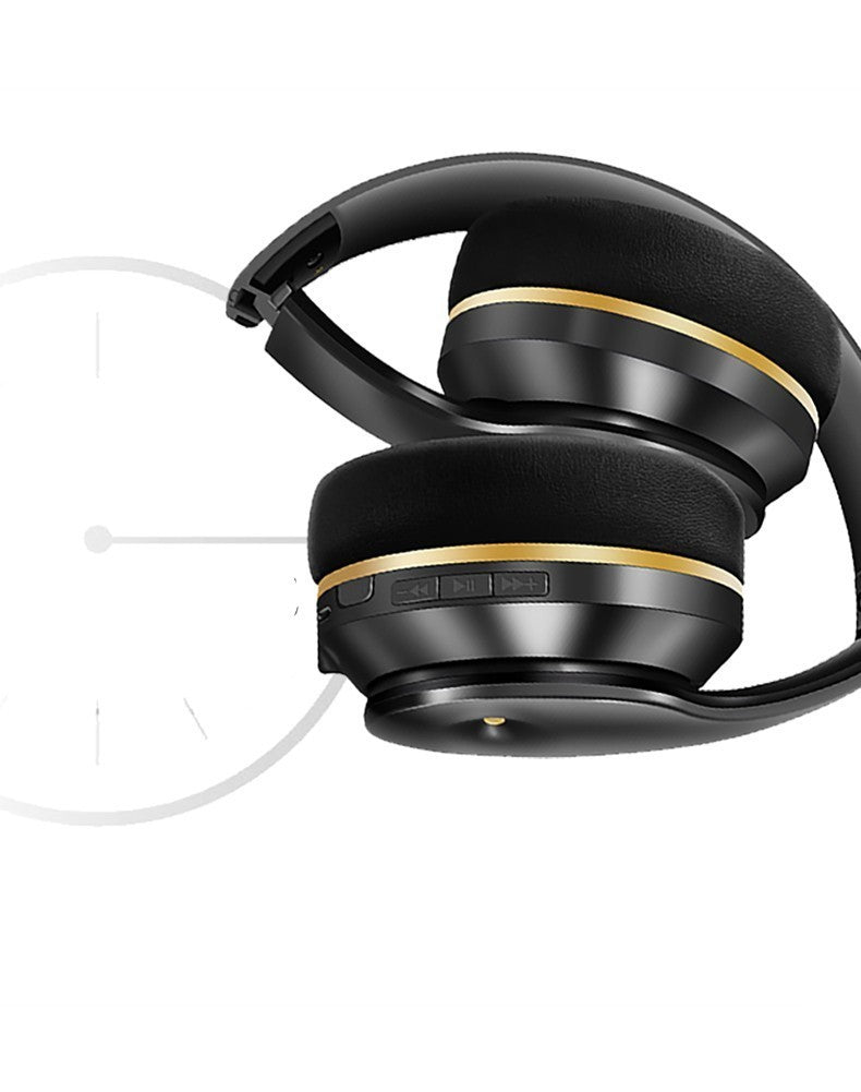 KTX-377683 Bluetooth Headset with Active Noise Cancellation and Stereo Sound, 40mm Speakers, Multi-Point Connectivity, Up to 10M Range