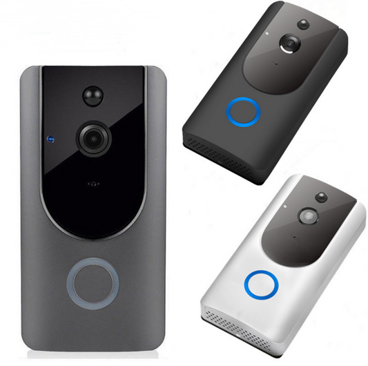 KTX-929171 Smart WiFi Video Doorbell with Night Vision and Two-Way Intercom System