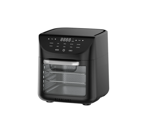 KTX-254611 9L Digital Air Fryer Oven with One-Touch Control for Oil-Free Cooking of French Fries and More