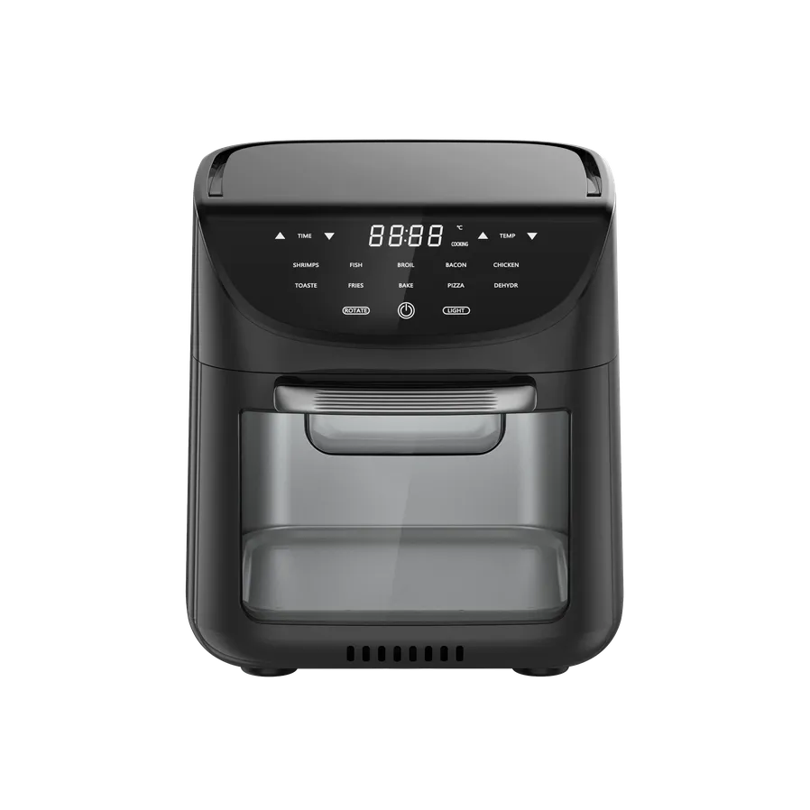 KTX-254611 9L Digital Air Fryer Oven with One-Touch Control for Oil-Free Cooking of French Fries and More