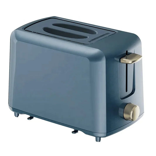 KTX-993939 Electric 2-Slice Plastic Bread Toaster with Dust Cover, 650W Power