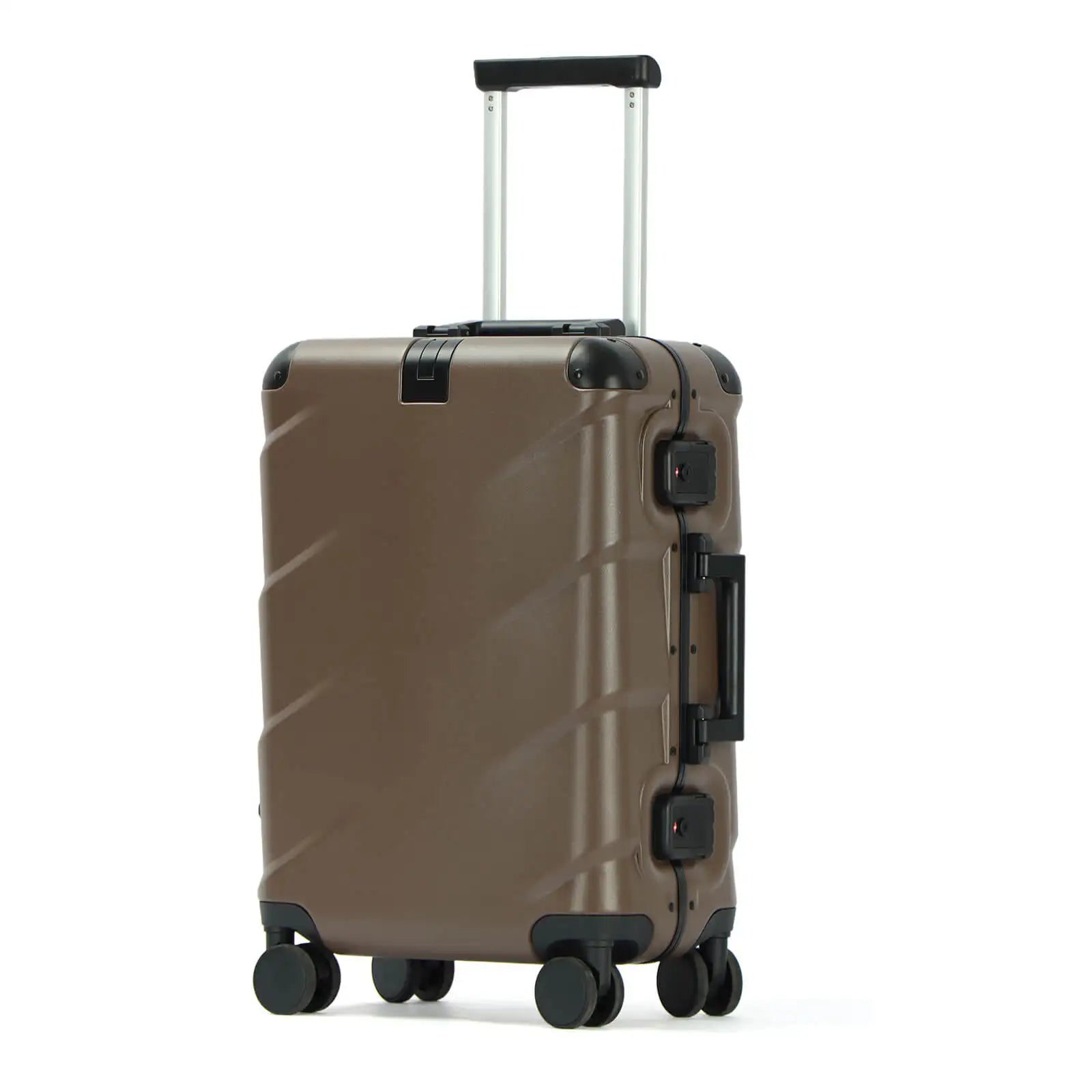 KTX-027347 New Modern Hardshell PC Trolley Suitcase with Aluminium Frame for Travel