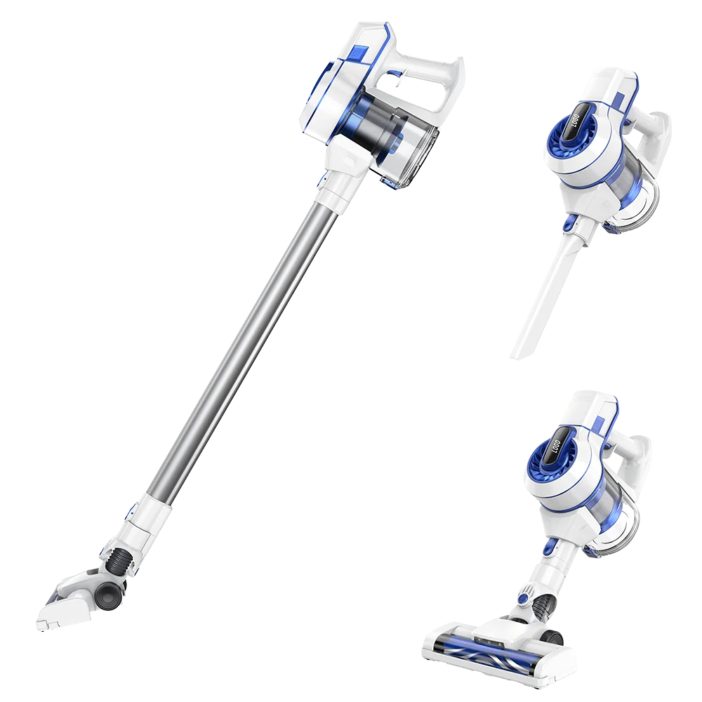 KTX-035603 Wall-Mounted Rechargeable Stick Vacuum Cleaner - Handheld and Wireless Design