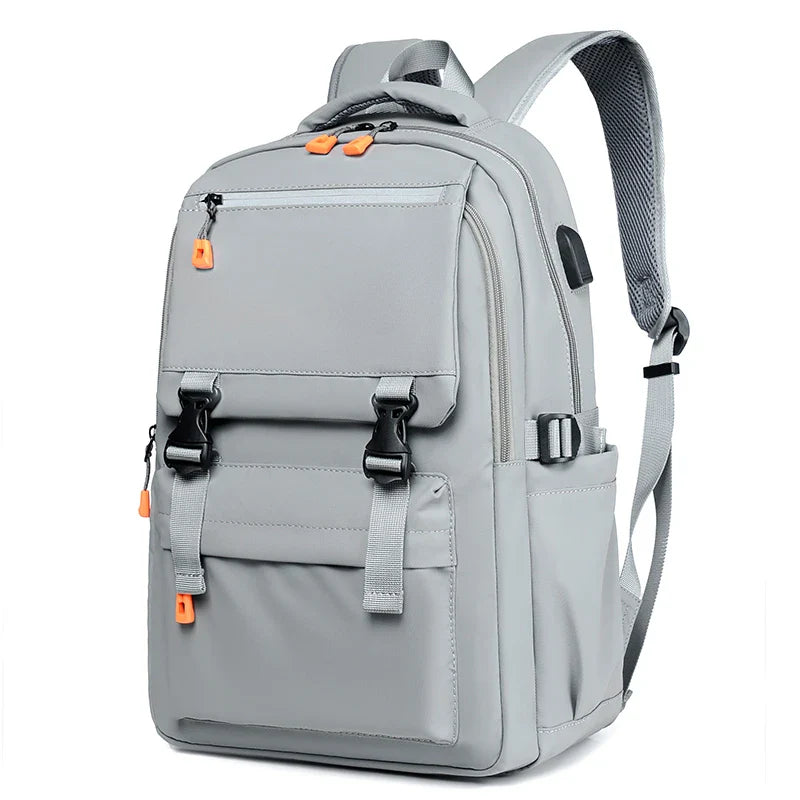 KTX-707411 Waterproof Oxford 17-Inch Laptop Backpack for College Students with Large Capacity and Zipper Closure