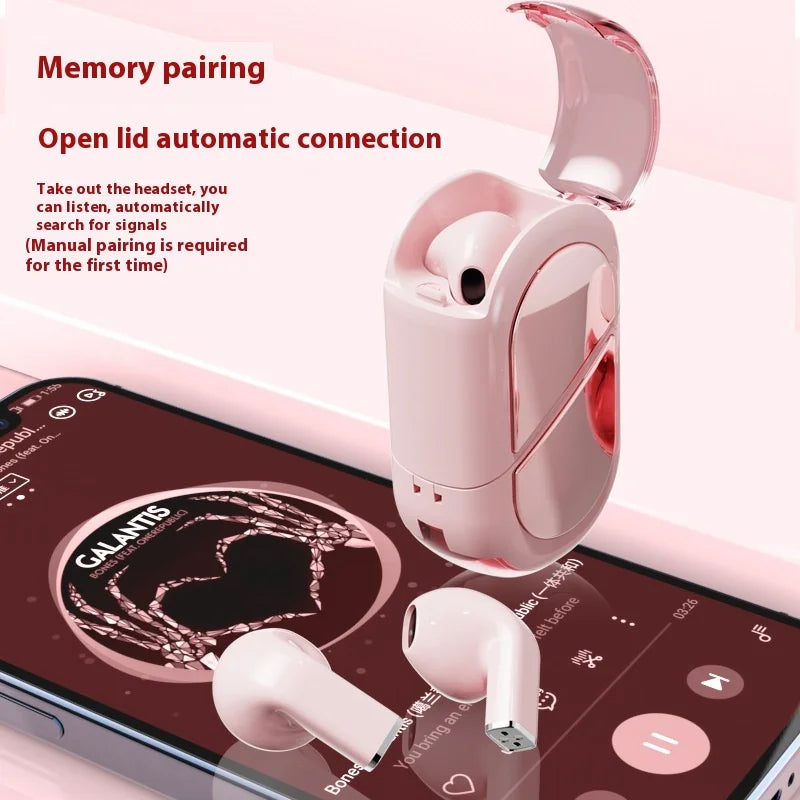 KTX-935571 Compact Bluetooth In-Ear Headphones with Noise Cancelling and Stereo Sound Quality