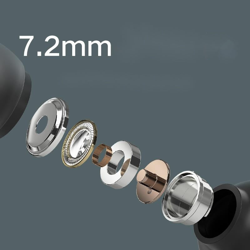KTX-292883 True Wireless Bluetooth Headset for Sports - IPX4 Waterproof, In-Ear Stereo Earbuds with 10m Range