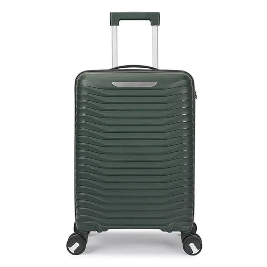 KTX-522323 Custom Colour Designer 3-Piece Trolley Luggage Set - Carry-On Suitcase 20, 24, 28 Inch PP Material