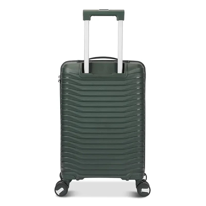 KTX-522323 Custom Colour Designer 3-Piece Trolley Luggage Set - Carry-On Suitcase 20, 24, 28 Inch PP Material