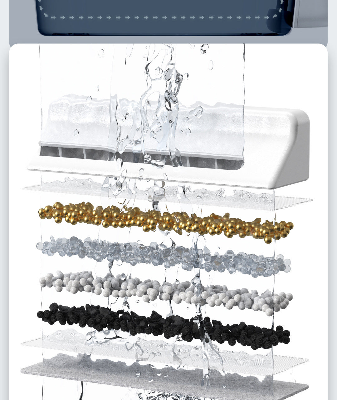 JMT-675338 Stainless Steel Filter Element for Dog and Cat Water Dispensers - Pack of 6