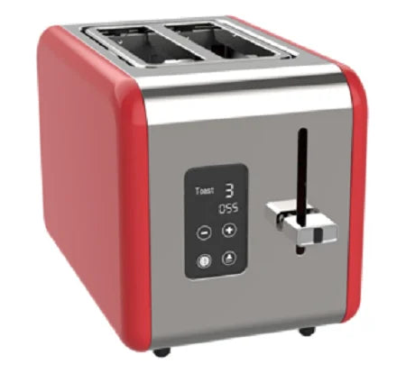 KTX-848211 Compact Stainless Steel 2-Slice Toaster in Brushed Finish