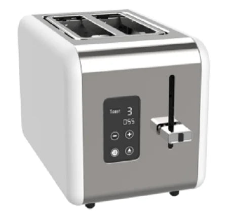 KTX-848211 Compact Stainless Steel 2-Slice Toaster in Brushed Finish