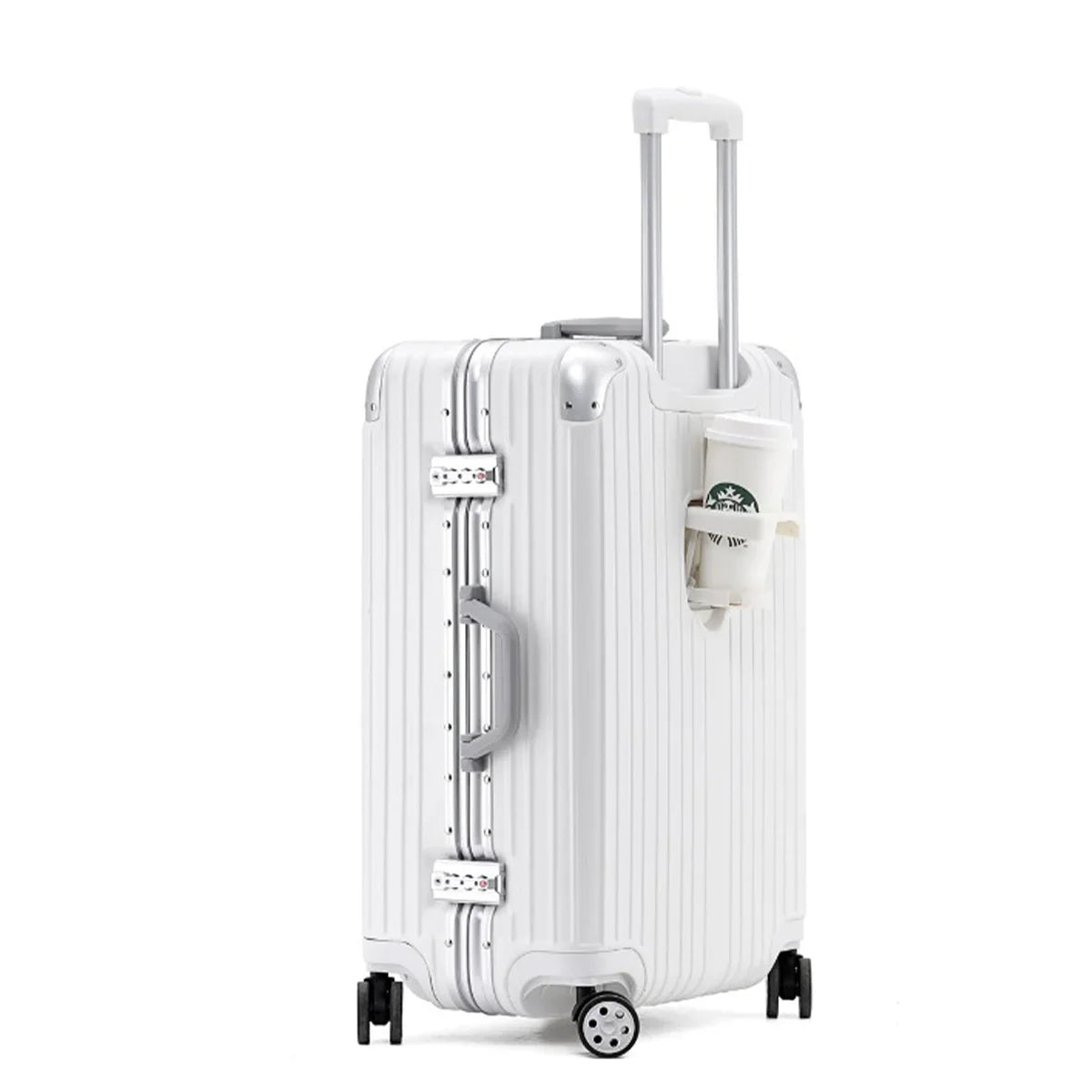 KTX-193491 Aluminium Frame Trolley Luggage Suitcase with Modern Design