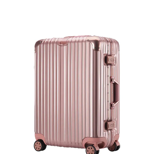 KTX-193491 Aluminium Frame Trolley Luggage Suitcase with Modern Design