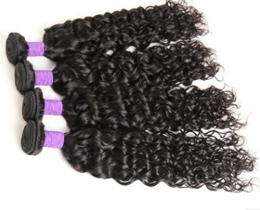JMT-676554 Water Wave Human Hair Weave, 12-28 Inch, 1B Natural Color, 100g Each