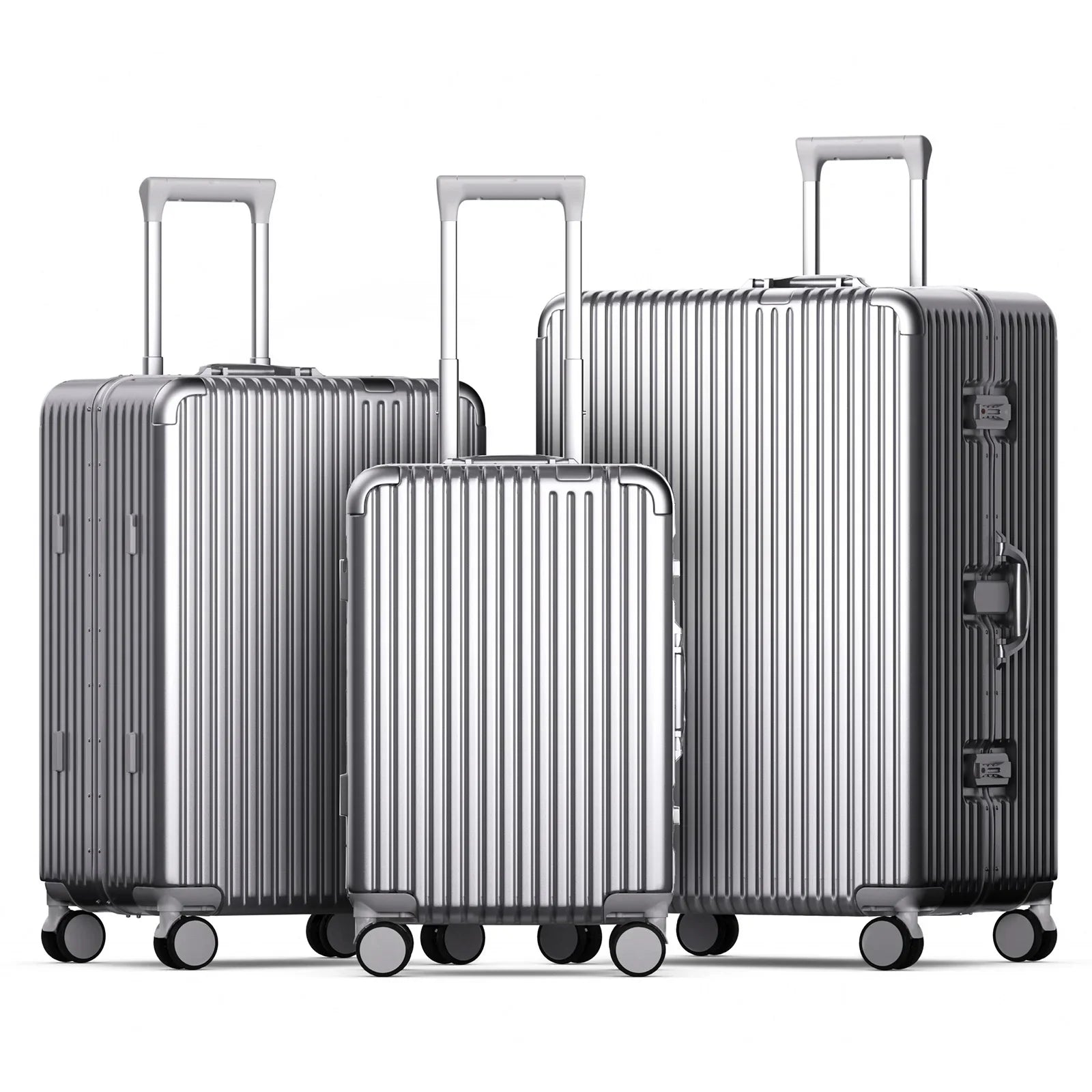 KTX-323411 20 Inch Aluminium Trolley Case Travel Bag with Custom Korean Design