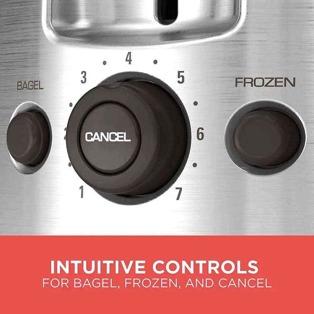 KTX-518227 Stainless Steel Toaster with Multiple Toast Settings