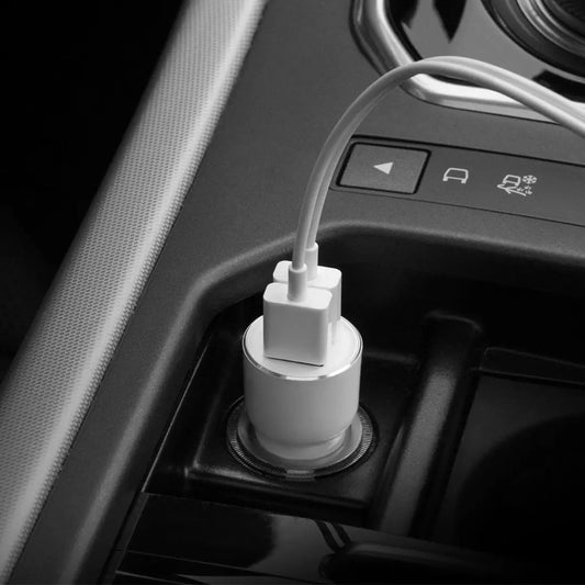 KTX-126099 Bluetooth Music Car Charger with USB Output – 12-24V Input, 5V/3400mA Output, Compatible with Mobile Devices and Tablets, Black